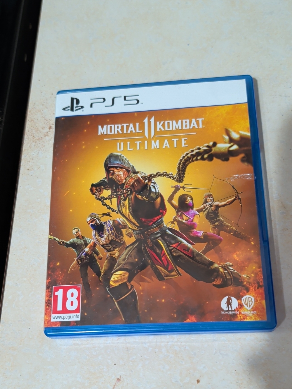 Mortal Kombat 11 Ultimate (PS5) - Orange Cover